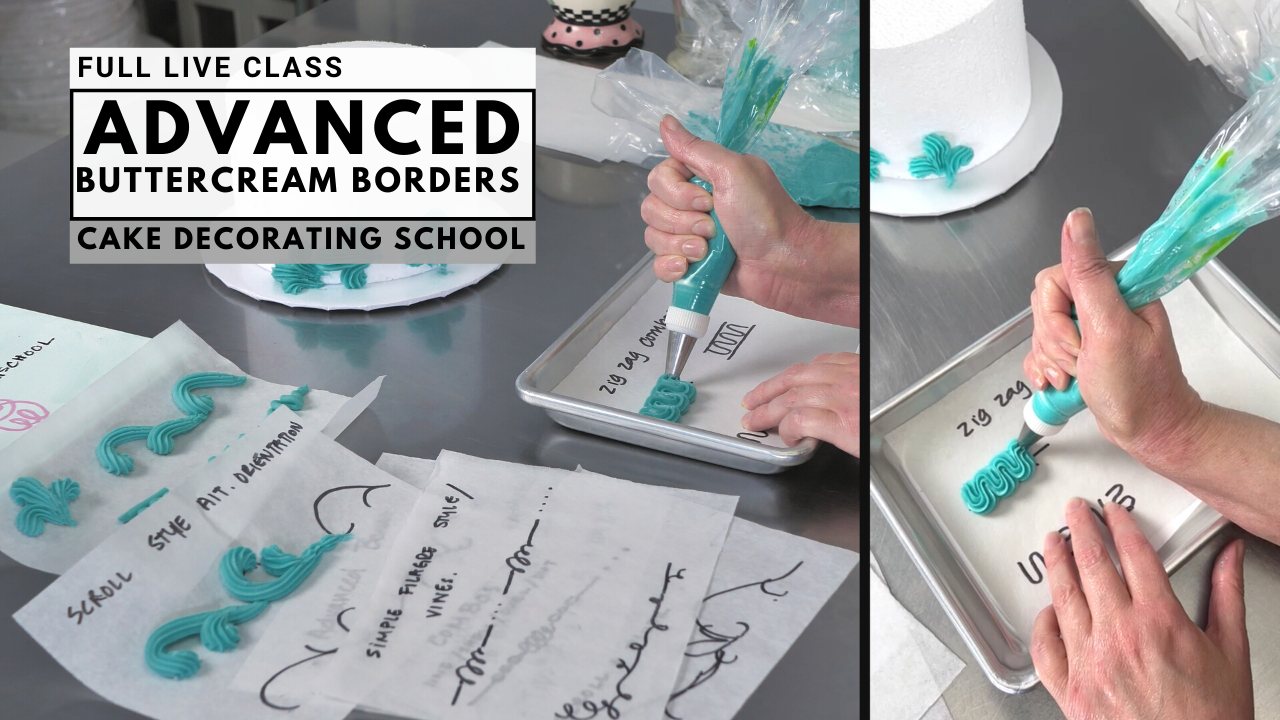 cake decorating school online cake classes